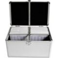 MediaRange CD Koffer 200 CDs/DVDs/Blu-rays Aluminium Silber 1 St. (B x H x T) 301 x 180 x 190 mm BOX75