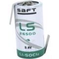 Saft LS 26500 HBG Spezial-Batterie Baby (C) Z-Lötfahne Lithium 3.6 V 7700 mAh 1 St.