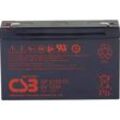 CSB Battery GP 6120 Standby USV GP6120F2 Bleiakku 6 V 12 Ah Blei-Vlies (AGM) (B x H x T) 151 x 101 x 50 mm Flachstecker 4.8 mm, Flachstecker 6.35 mm