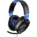 Turtle Beach Ear Force Recon 70P Gaming Over Ear Headset kabelgebunden Stereo Schwarz, Blau Lautstärkeregelung, Mikrofon-Stummschaltung