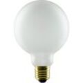 SEGULA LED-Leuchtmittel LED Globe 95 satiniert, E27, Warmweiß, dimmbar, E27, Globe 95, satiniert, weiß