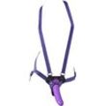 Harness „7“ strap-on suspender harness set“ inklusive Naturdildo