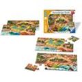 Ravensburger Puzzle tiptoi® Puzzle für kleine Entdecker: Zoo, 12 Puzzleteile, Made in Europe, FSC® - schützt Wald - weltweit, bunt