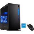 Medion® ERAZER Engineer P10 Gaming-PC (Intel® Core i5 12400F, GeForce RTX 3060 Ti, 16 GB RAM, 1000 GB SSD, Luftkühlung), schwarz
