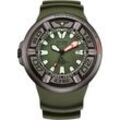 Citizen Taucheruhr Promaster Professional Diver 300, BJ8057-17X, Armbanduhr, Herrenuhr, Solar, grün