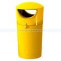 Mülltonne Metro Hooded Müllbehälter 100 L gelb mit Innenbehälter, abschließbar, sehr stark & haltbar