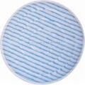 Microfaserpad Glit PolyPad blau-weiß 203 mm 8 Zoll ohne Band feinste Polyesterfasern, für feinporige Bodenbeläge