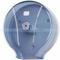 Toilettenpapierspender Orgavente WAVE transparent blau 400 m geeignet für Industriebetriebe, elegantes Design