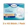 Tena ProSkin Comfort normal 3x42 Stück Vorlagen PZN 00461669 Inkontinenzprodukt mit hoher Saugstärke
