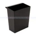 Einsatzbehälter für viereckigen-konischen Papierkorb Einsatz in schwarz