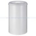 Papierkorb (feuersicher) 110 L Weiß selbstlöschender Papierkorb mit Deckel