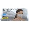 Atemschutzmaske FFP2 NR Schutzmaske SecureX weiß 1 Stück filtrierende Halbmaske, Feinstaubmaske CE 2163