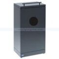 Mülltrennsystem Bica 898 Abfallbehälter schwarz 40 plus 20 L runde Einwurföffnung, mit Beutelhalter und Inneneimer