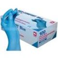 Nitrilhandschuhe Ampri Med Comfort blue S 100 Stück/Box Gr. 7, puderfrei, untsterile Nitrilhandschuhe, 100 Stück/Box