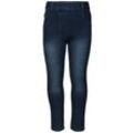 Boboli - Jeans-Hose PLÜSCH DENIM in medium blue, Gr.80