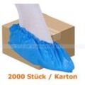 Überschuhe Abena Überziehschuhe 35 my 15x41 cm blau Karton 2000 Stück pro Karton, Gr. XL für Schuhgrößen 42-45 passend