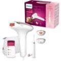 Philips IPL-Haarentferner Lumea S7000 BRI921/00, 250000 Lichtimpulse, 2 Aufsätze (Körper und Gesicht), inkl. Präzisionstrimmer, goldfarben|weiß