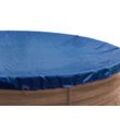 Abdeckplane Pool rund 500cm Royalblau Planenmaß 560cm Sommer Winter