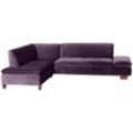 Max Winzer Terrence Ecksofa links mit Sofa 2,5-Sitzer rechts purple