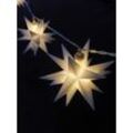 Star-Max LED Sternen-Lichterkette, 6 warmweiße LEDs