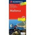 Kompass Fahrradkarten: KOMPASS Fahrradkarte 3500 Mallorca (2 Karten im Set) 1:70.000, Karte (im Sinne von Landkarte)