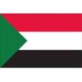 flaggenmeer Flagge Flagge Sudan 110 g/m² Querformat