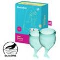 Satisfyer Feel Secure - Menstrual Cup Set, 15 & 20 ml