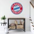 Logo Rund 60x60cm Wandtattoo Fußball Aufkleber Küche - Fc Bayern München