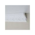 Proviston - Stuckleiste Polystyrol 34 x 56 x 2000 mm Weiß Deckenleiste Überstreichbar Einfache Montage Hochwertig Stabil und Leicht 50 Meter - Weiß