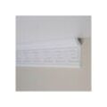 Proviston - Stuckleiste Polystyrol 29 x 73 x 2000 mm Weiß Deckenleiste Überstreichbar Einfache Montage Hochwertig Stabil und Leicht 10 Meter - Weiß