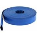 Huggy Tuyaux - Flachschlauch pvc -Betriebsdruck 2 bar - blau - Innen- Durch. 51 mm (2 Zoll) - Länge 10 m