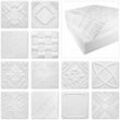 Deckenplatten 50x50cm Styropor eps weiß 34 Dekore, Marbet Deckenverkleidung: 10 m² / 40 Platten, Paris