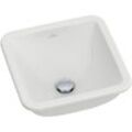 Villeroy & Boch Loop&Friends Waschbecken 34x34cm Unterbau, Alpinweiß (61621101)