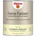 Feine Farben Lack No. 31 Elfenbein-Rebellin pastellgelb edelmatt 750 ml Buntlacke - Alpina