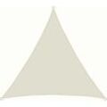 Shade Sail Sahara beige l 4x4x4m triangular polyester - beige