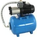Wasserpumpe Hauswasserwerk 1100W 230V 24-100L Speicher Kessel Jetpumpe Gartenpumpe Kreiselpumpe 24 l