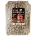 Eiche Pellets 30 kg Grill Smoker Holz Pizzaofen bbq Pellet Outdoor Ofen Grillen Chunks Holzpellets Garten Räuchern Pizza Wood Smoke Zubehör Rauch