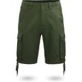 normani Bermudas Herren Shorts Kalahari Vintage Shorts kurze Sommershorts mit Cargotaschen aus 100% Bio-Baumwolle