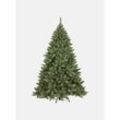 Weihnachtsbaum Stoccolma, extra dicker Kunstbaum, Baum in echter PVC-Optik mit Tannenzapfen inklusive, 362 Äste, Höhe 120 cm - Dmora
