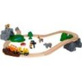 BRIO® Spielzeug-Eisenbahn BRIO® WORLD, Safari Bahn Set, FSC®- schützt Wald - weltweit, bunt
