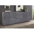 INOSIGN Sideboard PING, Breite 224 cm, grau