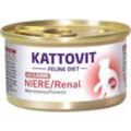 Kattovit Niere/Renal Dose Lamm 12 x 85g Katzenfutter zur Unterstützung der Nieren