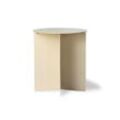 HKliving - Metall Beistelltisch rund, Ø 40 cm, cream