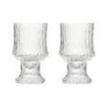 Iittala - Ultima Thule Rotweinglas mit Fuß 23 cl (2er-Set)