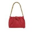 Samantha Look Umhängetasche Damen Leder, rot