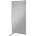 Kerkmann Trennwand Metropol 45696614, silber 77,0 x 165,0 cm