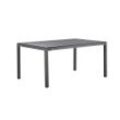 Solpuri Classic Dining Lounge Tisch 240x100 cm Aluminium Höhe 70 cm Stone Dark Grey/Anthracite Keramik/Aluminium