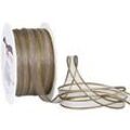 PRAESENT Organza 4831050-105 Taupe 10 mm x 50 m 1 Stück