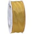 PRAESENT Seidenband 4724025-634 Gold 40 mm x 25 m 2 Stück