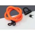Tex – Lock - tex-lock Fahrradschloss eyelet - orange - 160 cm - orange